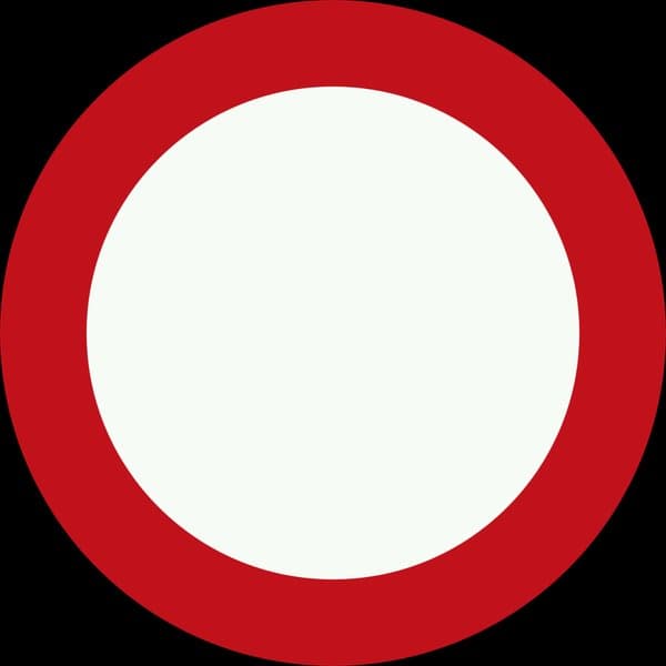 Verbodsbord